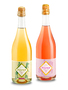 Zwei Flaschen Dr. Höhl´s Grande Cuvée der Sorten feinherb sowie fruchtig, alkoholfrei.